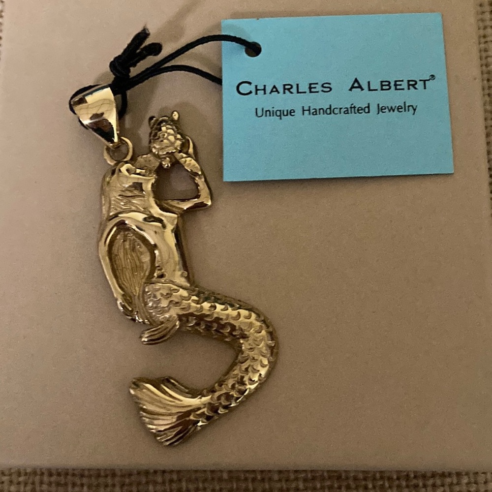 Charles Albert Mermaid Pendant